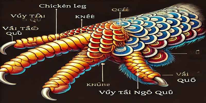 Vảy ngũ quỷ - sức mạnh huyền bí của chiến kê bất khả chiến bại